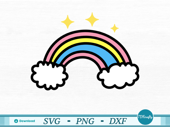 Cartoon Rainbow Color Graphics