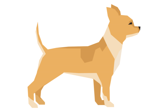 Chihuahua Breed Icon: Graphics & Illustrations