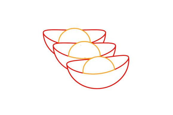 Chinese New Year Hat Color Lines-03 Graphics