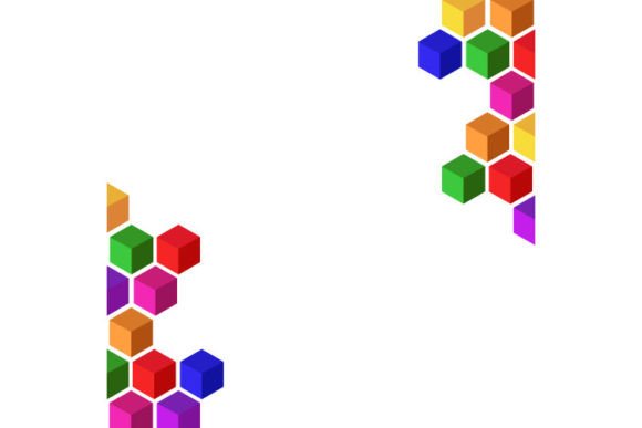 Cube Shape Change Color Background Graphics