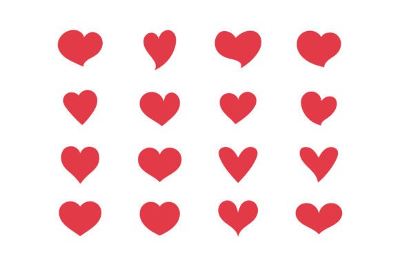 Love, Heart Red Color Graphics and Icons