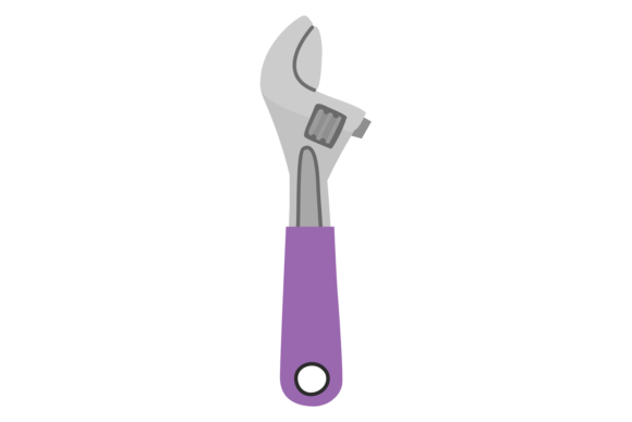 Wrench Color Icon: Graphics & Illustrations for Real Publishing